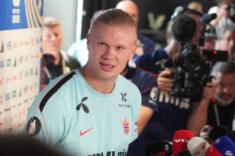 Eyes on Haaland for England vs. Norway